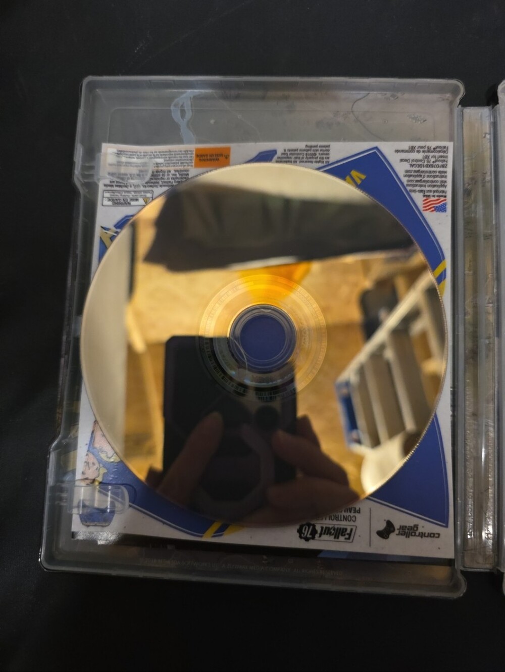 Xbox One Fallout 76 Steelbook Edition Disc Controller Skin 2018 - Picture 10 of 10